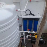 لوله کشی ساختمان پکیج رادیاتور پمپ و منبع