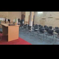 سالن آموزشی مجهز|اجارهٔ کوتاه‌مدت دفتر کار و فضای آموزشی|قم, بلوار امین و ساحلی|دیوار
