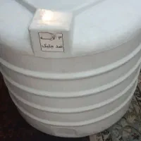 منبع آب سه لایه  ۲۰۰ لیتری دارای فیتینگ و شناور