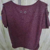 بلوزنیمه آستین لمه شنی|لباس|سمنان, |دیوار