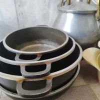 فروش ظروف معدنی(روحی) و چدن ومس|ظروف پخت‌وپز|فسا, |دیوار