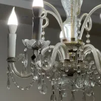 لوستر کریستالی|لوستر و چراغ آویز|گنبد کاووس, |دیوار