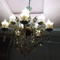 لوستر برنجی