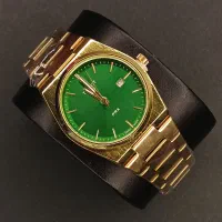 ساعت تیسوت مردانه طلایی صفحه سبز