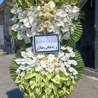 عرضه تاج گل ترحیم وتبریک