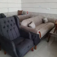 مبل راحتی و جلو مبلی|مبلمان خانگی و میز عسلی|یامچی, |دیوار