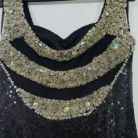 لباس مجلسی سنگ دوزی و پولک دوزی شده|لباس|خان ببین, |دیوار