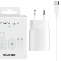 شارژر ۲۵ وات سامسونگ مدلEP-TA800 با کابل تایپ سی