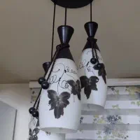 لوستر ۳شاخه. به خریدار واقعی تخفیف داده می‌شود