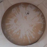 دف خورشیدی حبیبی همراه با کاور