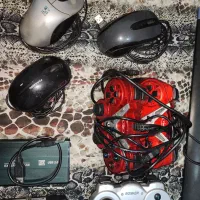 اسپیکر 3 تکه کیبورد موس آداپتور مانیتور هارد 250|رایانه رومیزی|ملارد, |دیوار