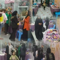 افتتاح بازارچه صنایع دستی مشاغل خانگی بلوار توس