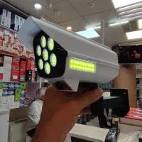 پروژکتور خورشیدی /چراغ طرح دوربین مداربسته /لامپ