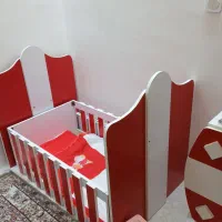 کمد بوفه تخت بچه گانه|تخت و سرویس خواب|همدان, |دیوار