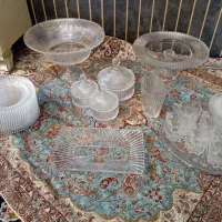 سرویس کریستال اصل ژاپن طرح الماس