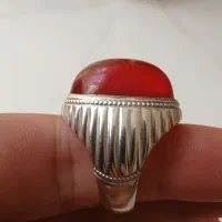 انگشتر فدیوم مهدی جدی عقیق سرخ|جواهرات|تهران, بازار|دیوار