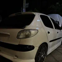 خطر عقب ۲۰۶ کبریتی برفی لوسید بالا سفید دودی