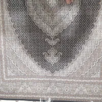 فرش ماهی قالیچه رج۵۰ سورمی  بافته خودم تازه تموم ش