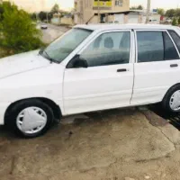 هاچ بک سفید مدل ۹۳ برج ۱۲