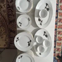 ظروف پذیرای چینی وبلور|ظروف سرو و پذیرایی|ازنا, |دیوار