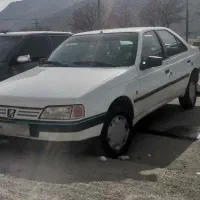 پژو 405 سفید تر تمیز|خودرو سواری و وانت|خرم‌آباد, |دیوار