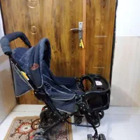 کالسکه کودک کاملا سالم نو