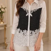 ست تاپ شورتک باتخور و شومیزمجلسی وارداتی فقط ۸۰۰|لباس|تهران, صادقیه|دیوار