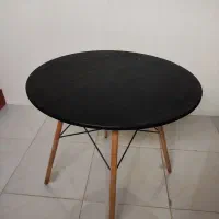 میز صندلی چوبی نو‌ کافه و کافی شاپ سه نفره