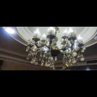 دوعدد لوستر برنز اصلی وسنگین