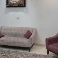 مبل راحتی همراه با۳عسلی وجلومبلی