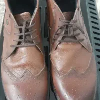 نیم بوت مردانه چرم