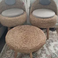 صندلی حصیری