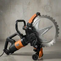 کرگیر کاتر دستی دیسکی Kzubr عمق برش ۳۰ سانتی متری