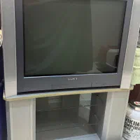 تلویزیون سونی اصل ژاپن همراه میز تلویزیون ست