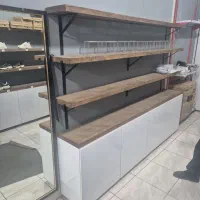 ویترین قفسه بندی مغازه