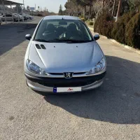 ۲۰۶ نقره ای  مدل آخر ۸۷  تمیز