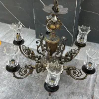 لوستر برنج|لوستر و چراغ آویز|رشت, بازار|دیوار