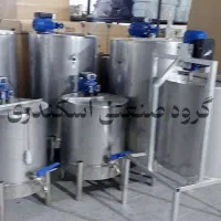 دیگ استیل پخت پز شیر برنج رب پاتیل پروسس تانک 500