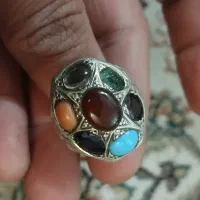 انگشتر عطیقه نقره تک