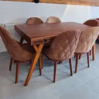 میز نهارخوری|میز و صندلی غذاخوری|رضوانشهر, |دیوار