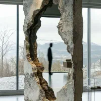 ساخت انواع دکور ویترین ، ماکت ،اکسسوری منزل|بوفه، ویترین، کنسول|اصفهان, قلعه طبره|دیوار