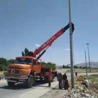 جرثقیل ده تن آماده به کار|خدمات حمل و نقل|شیراز, دوکوهک|دیوار