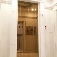 آینه پازلی دکوراتیو الواری برنز