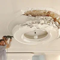 تخریب  و گچ کاری و خورده کاری کاشی  سرامیک شومینه|خدمات پیشه و مهارت|مشهد, زیبا شهر|دیوار