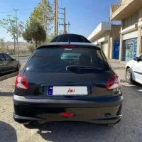 پژو ۲۰۶ مشکی تیپ ۵|خودرو سواری و وانت|زنجان, |دیوار