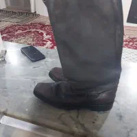 پوتین چرم گامیشی قدیمی|کیف، کفش، کمربند|شاهین دژ, |دیوار