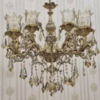 لوستر آرامیس ۱۶ شعله|لوستر و چراغ آویز|بروجرد, |دیوار