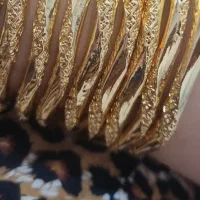 ده عدد النگوی فیوژن رنگ ثابت آبکاری طلا زیر قیمت