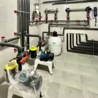 استخر جکوزی لوله کشی ساختمان جارو مرکزی