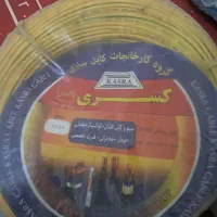 سیم برق کلاف ۱۰۰ متری پلمپ سایز ۶ و ۲/۵